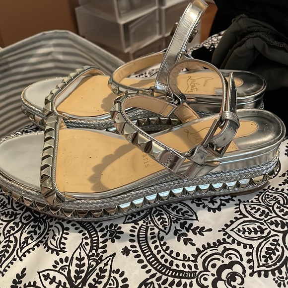 Chritian Louboutin wedge’s - Picture 2 of 3